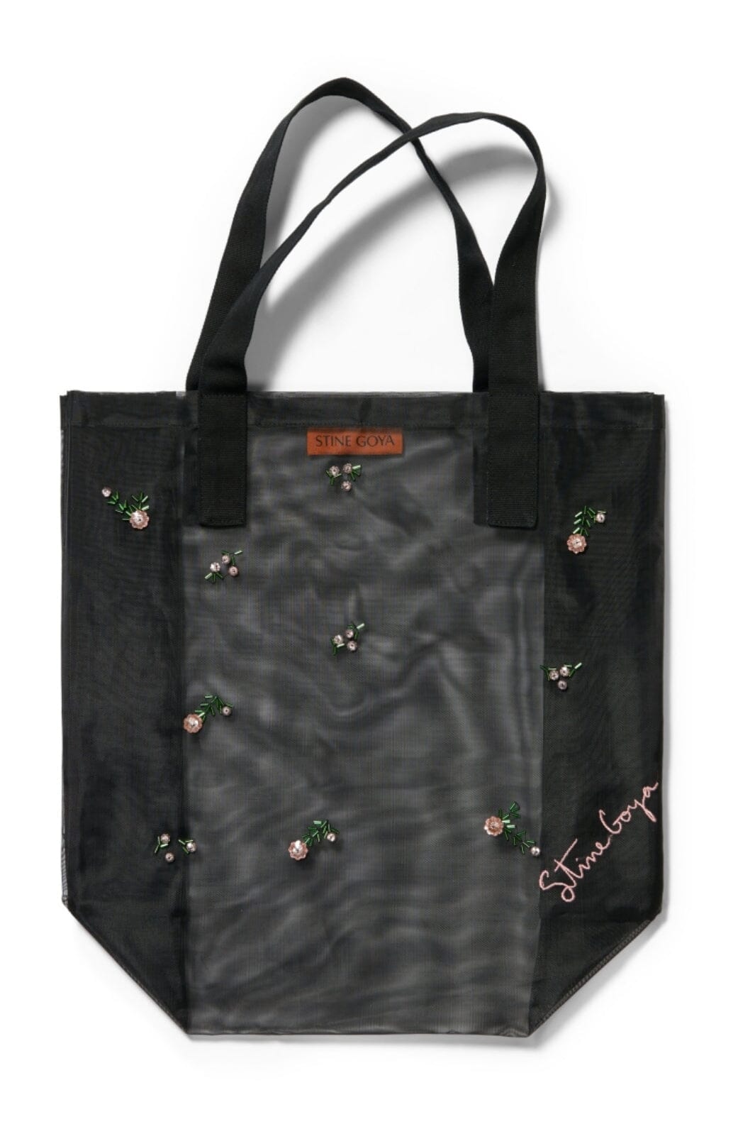 Stine Goya - 2397 Stable Mesh, Mesh Totesg-pf25-b027-2397 - Black