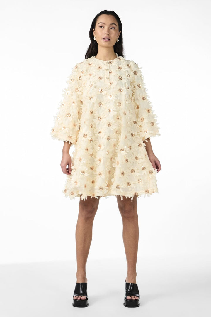 Y.A.S - Yasabelone 3/4 Dress - 4608265 Sheer Bliss Sequins Kjoler