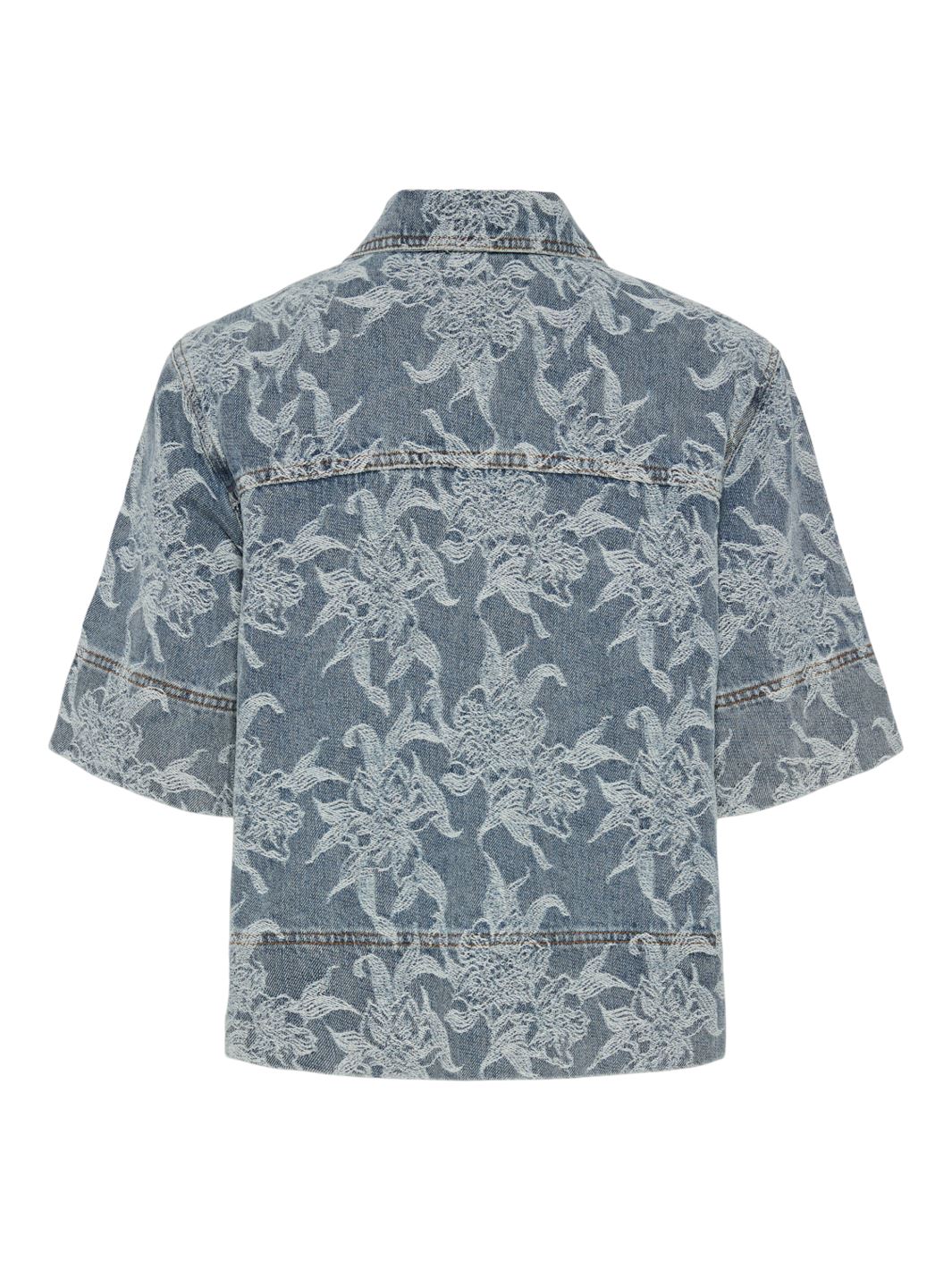 YAS - Yasflamera 2/4 Denim Shirt - 4680586 Light Blue