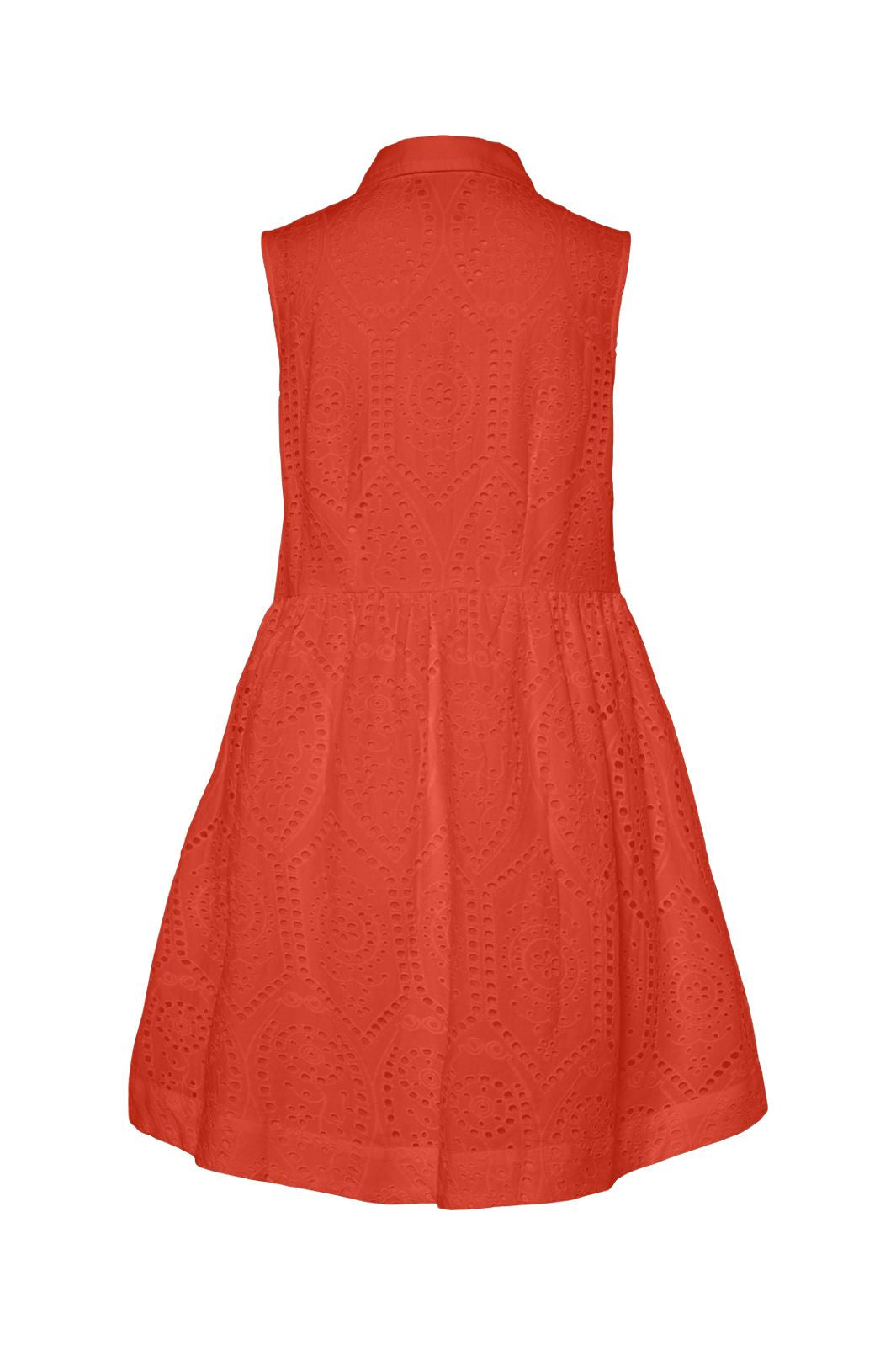 YAS - Yasholi Sl Shirt Dress - 4712909 Cherry Tomato