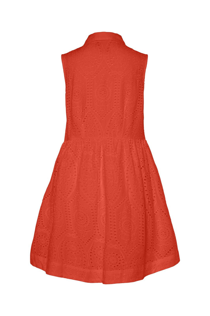 YAS - Yasholi Sl Shirt Dress - 4712909 Cherry Tomato