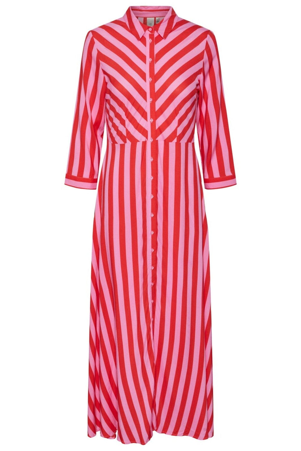 Y.A.S - Yassavanna Long Shirt Dress S. - Cyclamen BITTERSWEET Kjoler