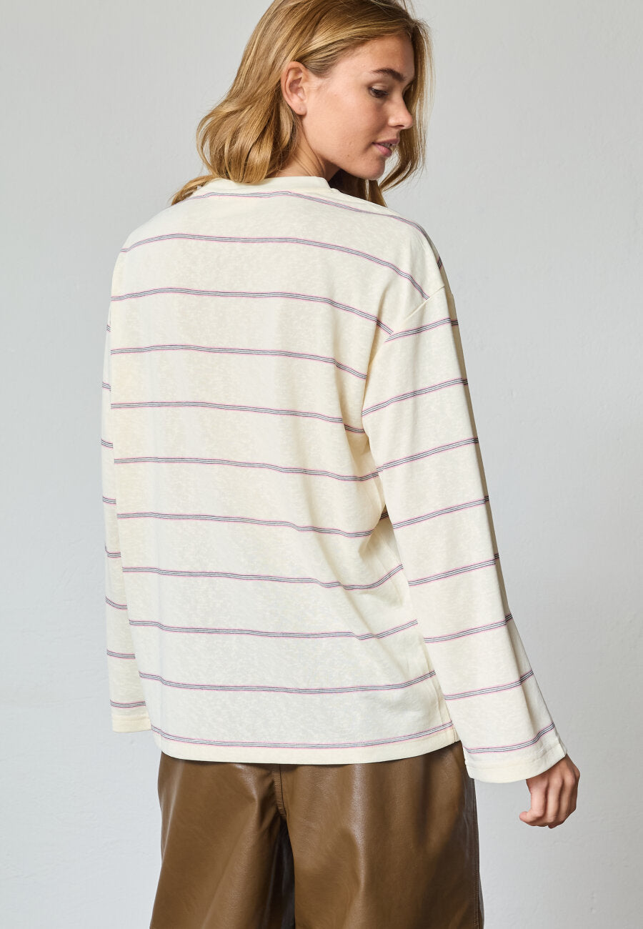 Sisters Point - Esther-Ls 19561 - 833 - Cream Stripe