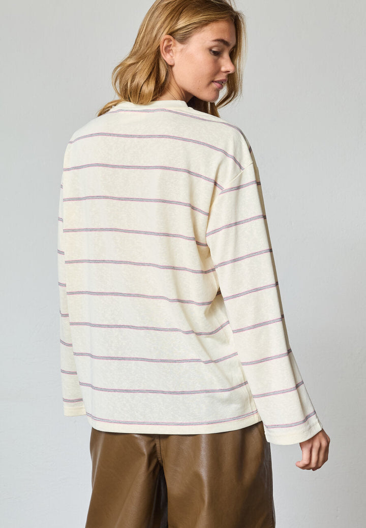 Sisters Point - Esther-Ls 19561 - 833 - Cream Stripe