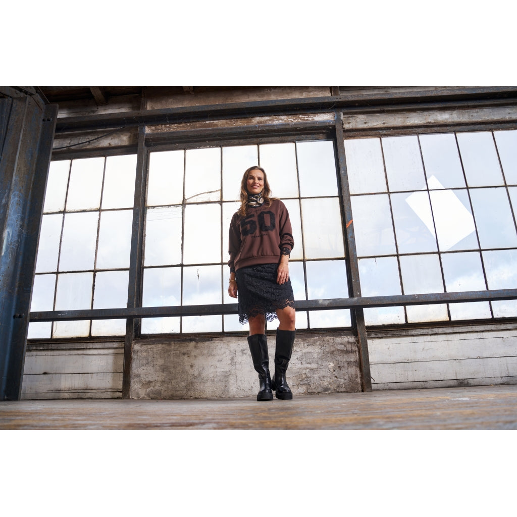 Marta Du Chateau - Mdcgeyser Skirt 7653 - Black