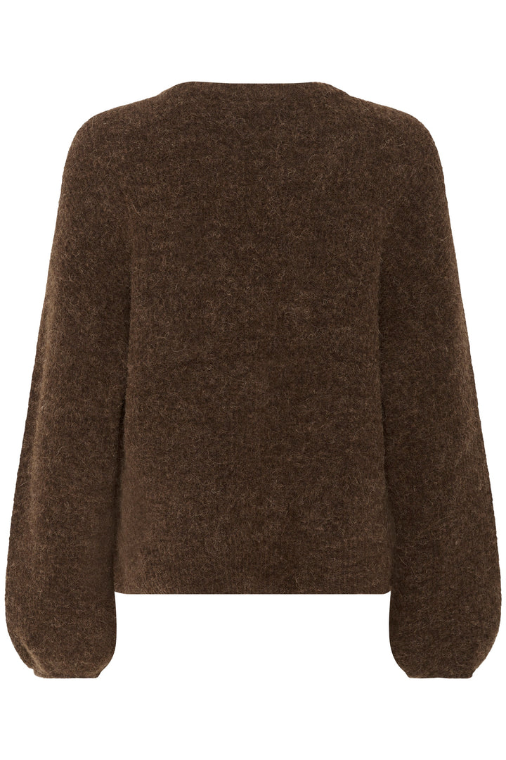 Gestuz - Gzalpha Slit Pullover 10910590 - 108310 - Buff Mélange