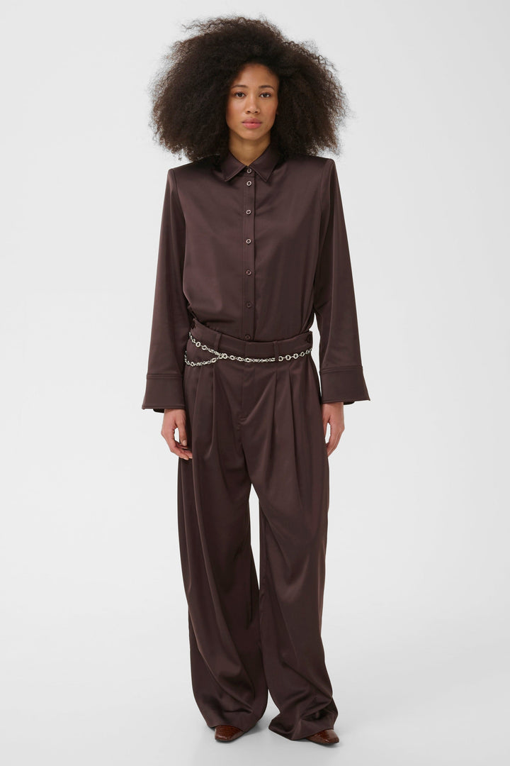 Gestuz - Gzelva Pants 10911582 - 109839 - Deep Plum