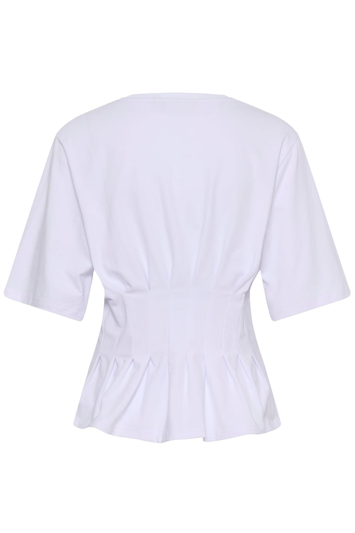 Gestuz - Gzinez Deco Tee 10911653 - 110601 - Bright White