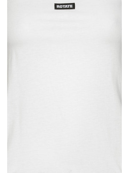 Rotate - Ruffle Hem Tank Top 115281400 - 400 Bright White