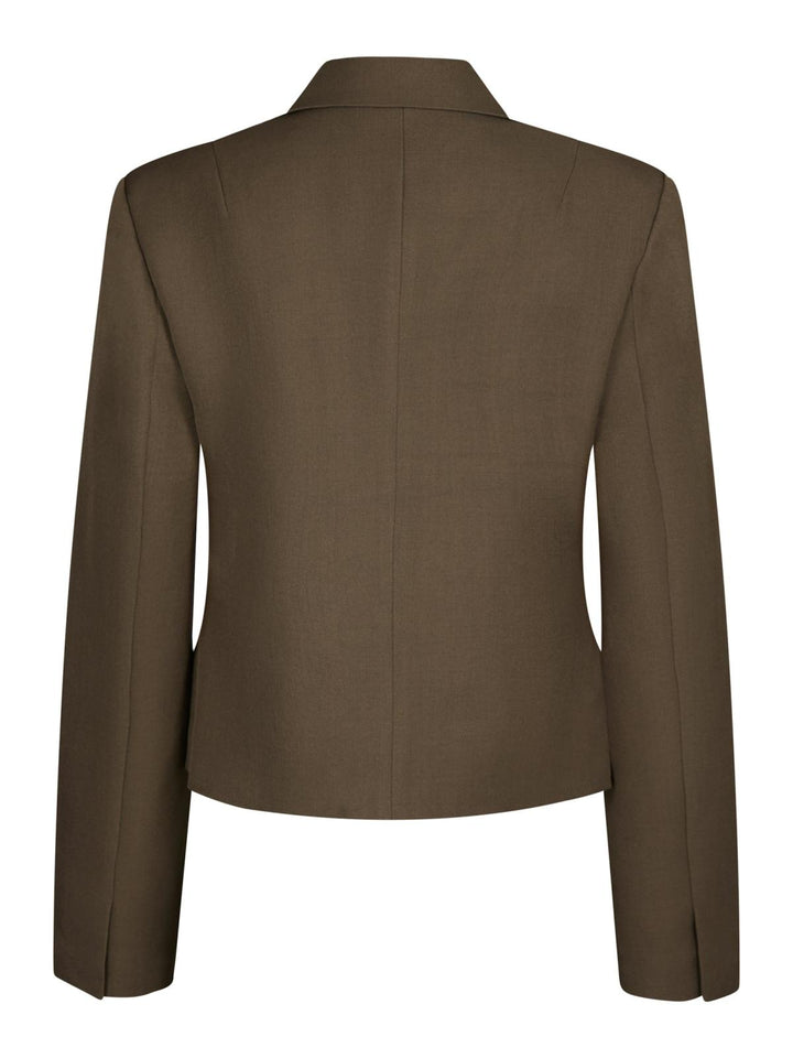 Neo Noir - Valia Structure Blazer 170232 - 306 - Dusty Brown