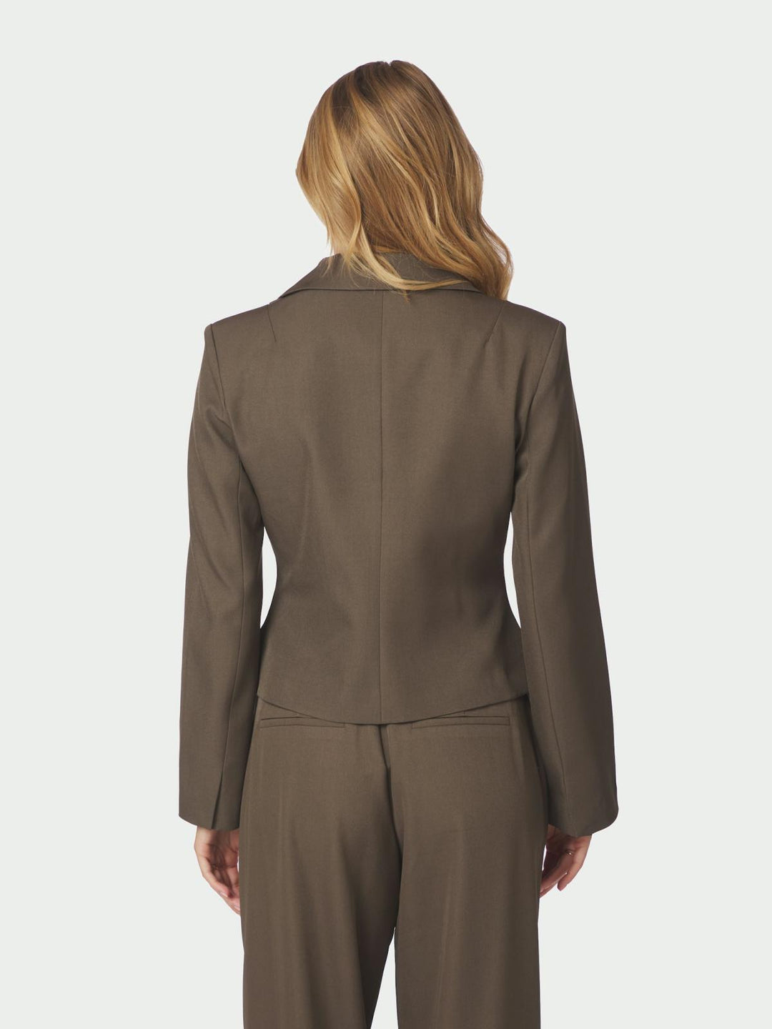 Neo Noir - Valia Structure Blazer 170232 - 306 - Dusty Brown