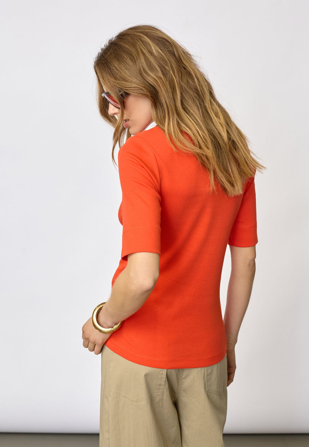 Co´Couture - Grannycc Ss Tee 33016 - 66 - Flame
