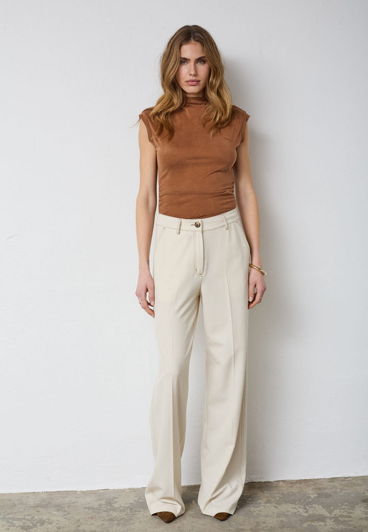 Co´Couture - Camillacc Tee 33164 - 35 - Suntan