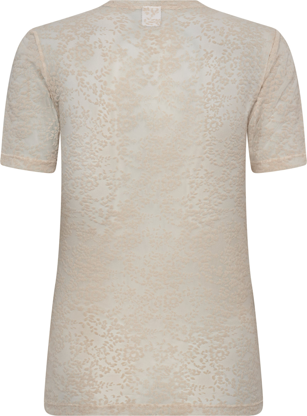 Hype The Detail - Lace Tee, Slim 852-2 - 3 - Powder