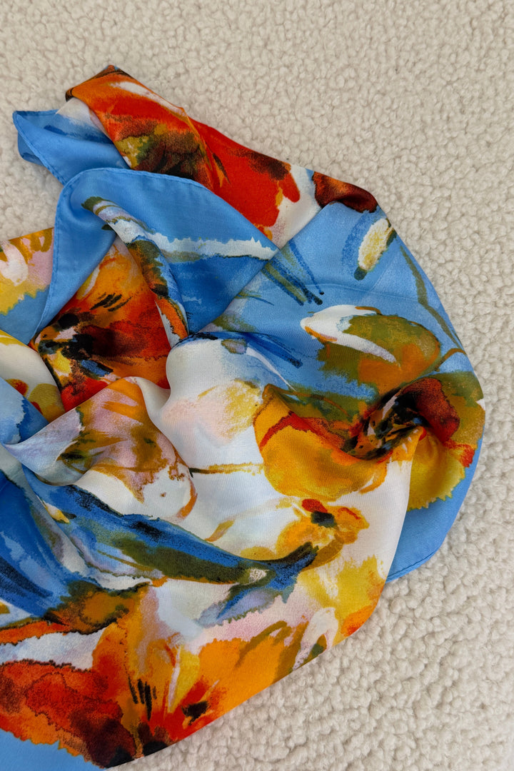 A-bee - Juliska Scarf - Blue