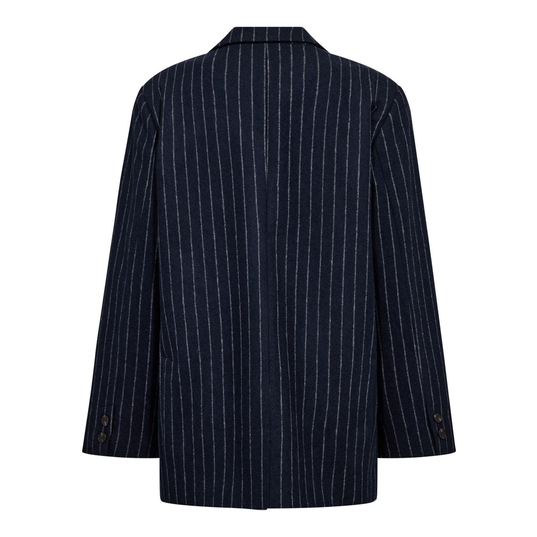 Co´Couture - Naidacc Pin Power Blazer 500133 - 40007 - Navy