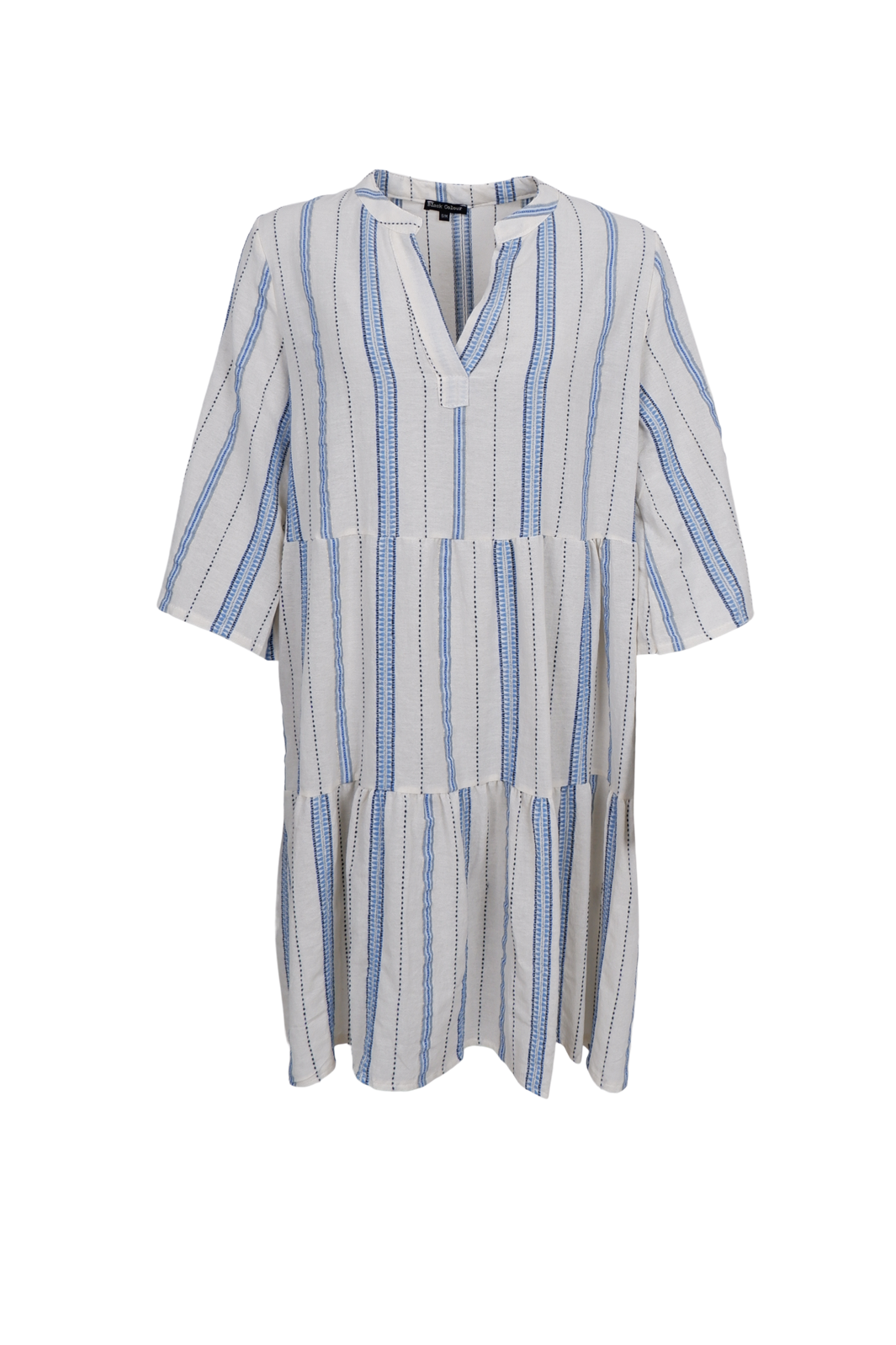 Black Colour - Bcmica Boho Dress 40907 - Blue