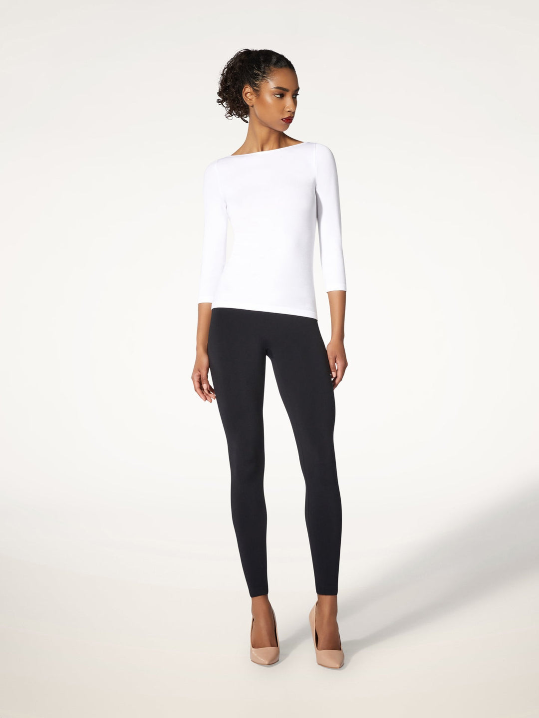 Wolford - Cordoba Top Long Sleeves55040 - 1001 White