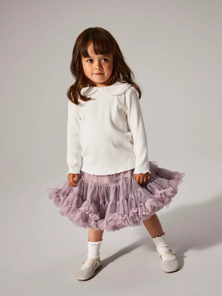 Name It - Nmfbaila Ls Top - 4879829 Bright White