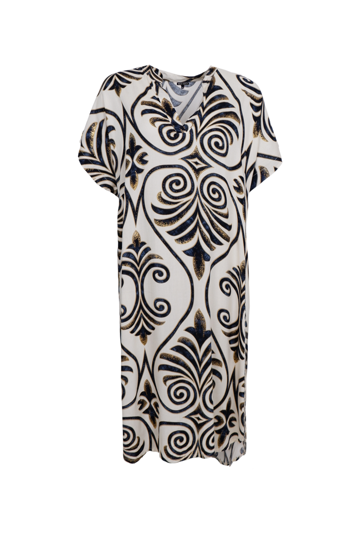 Black Colour - Bcstella Short Dress 39608 - Malaka White