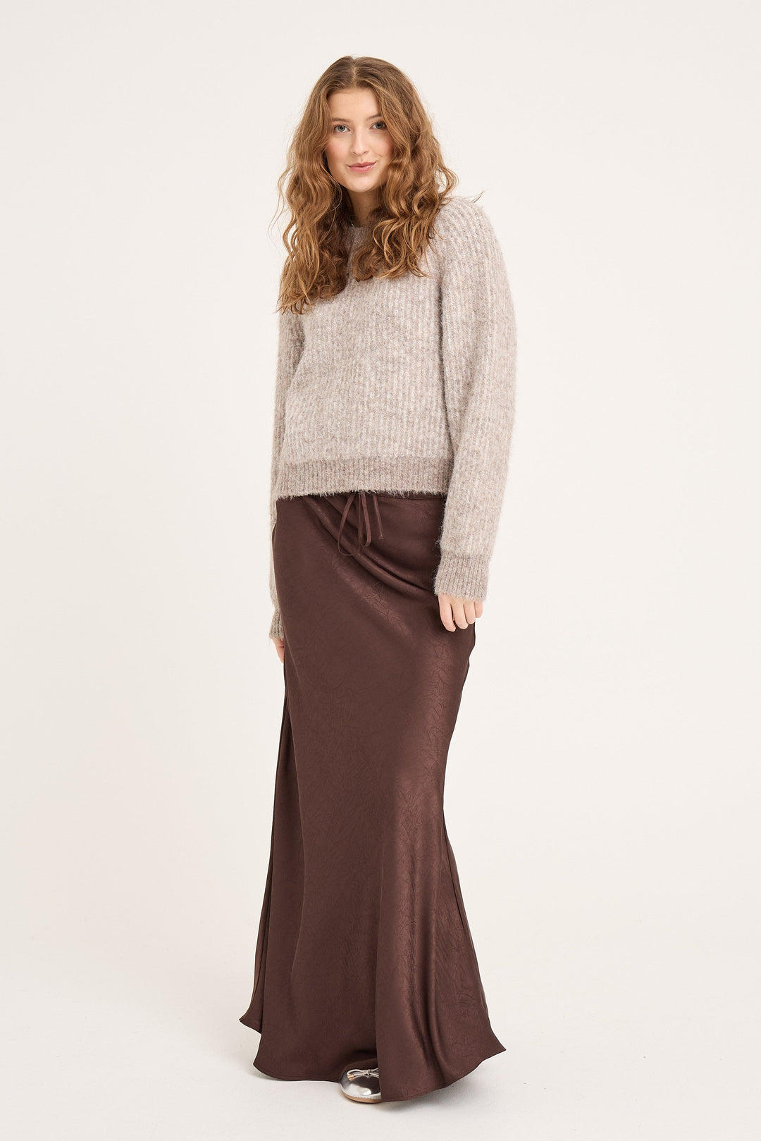 A-View - Emily Skirt AV4923 - 194 - Dark Brown