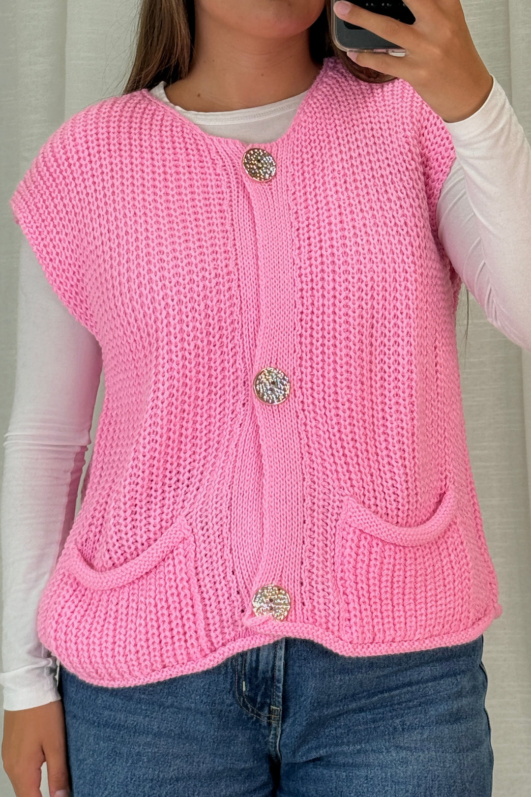 A-bee - Marya Vest - Pink
