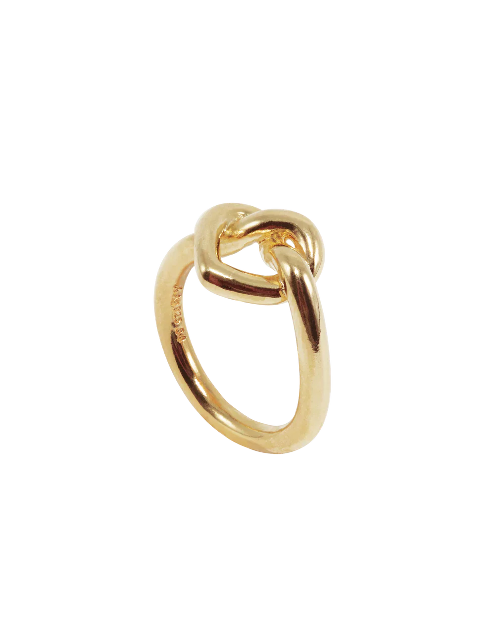 Jane Kønig - Big Tied Heart Ring BTHR-AW25-G_56 - Ring