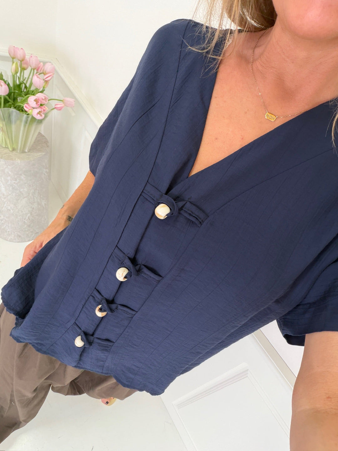 A-Bee - Lyra Shirt - Navy