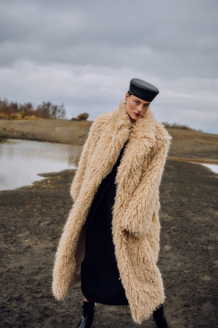Copenhagen Muse - Cmfurly-coat 211406 - 9888 Jet Stream Mel,