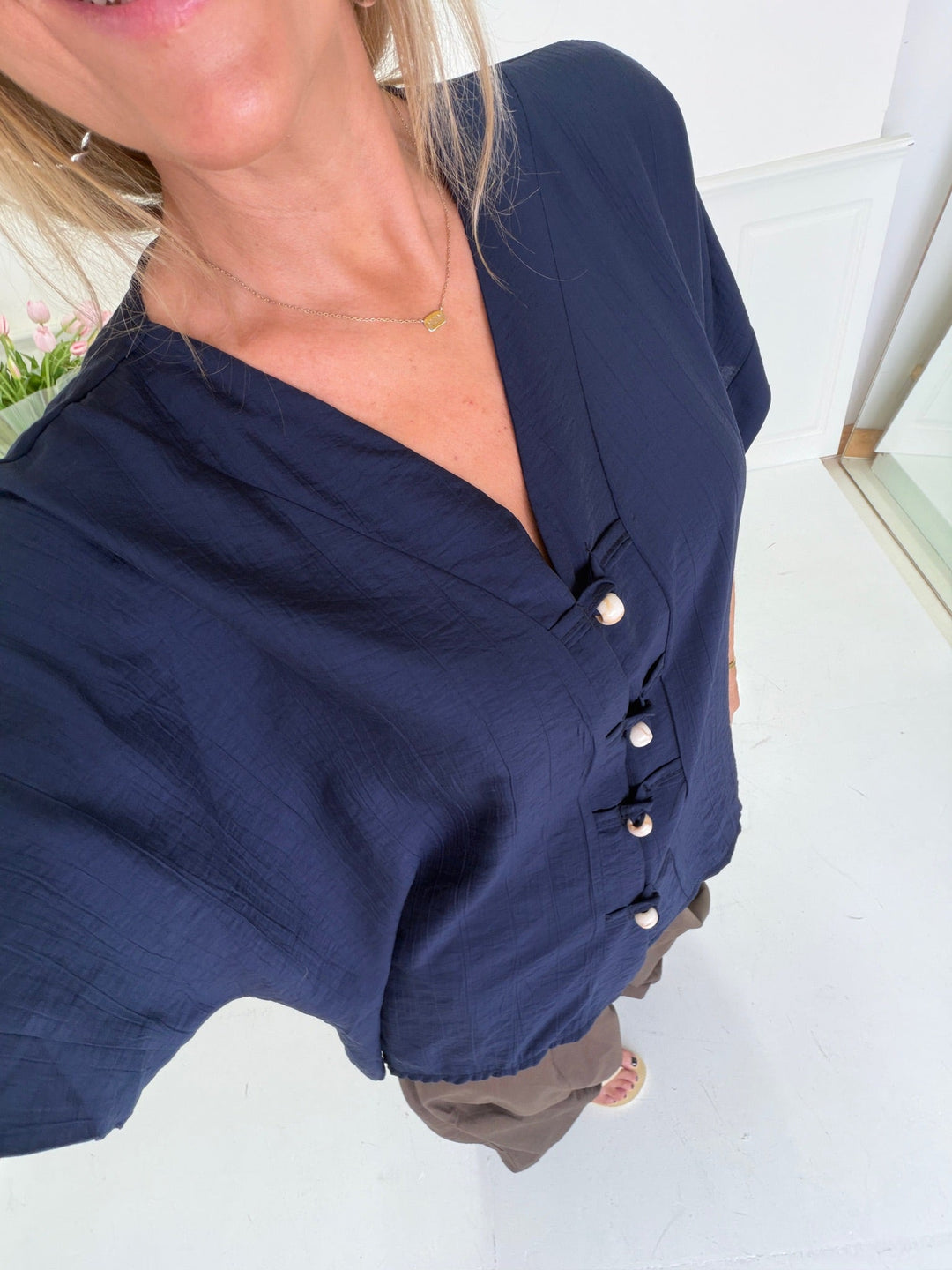 A-Bee - Lyra Shirt - Navy