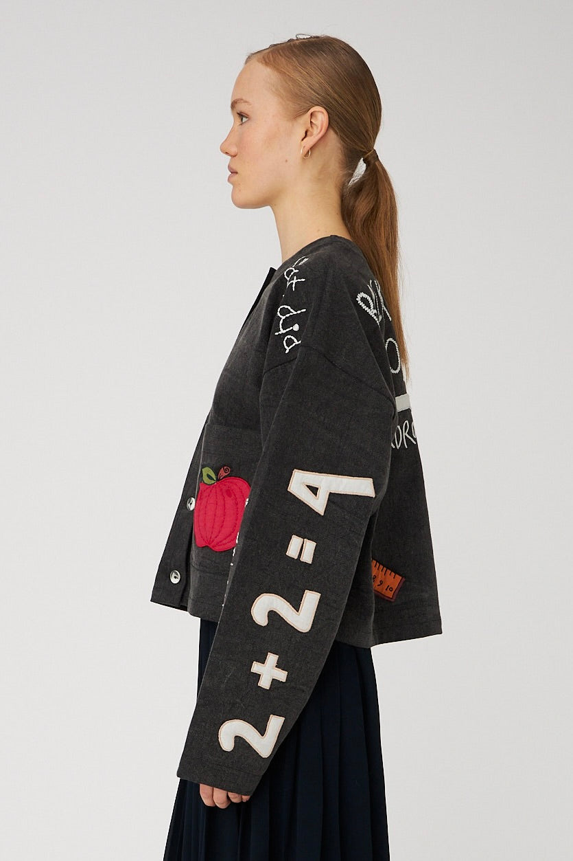 Stella Nova - Chalk Board Jackethc53-2266 - 993 Almost Black