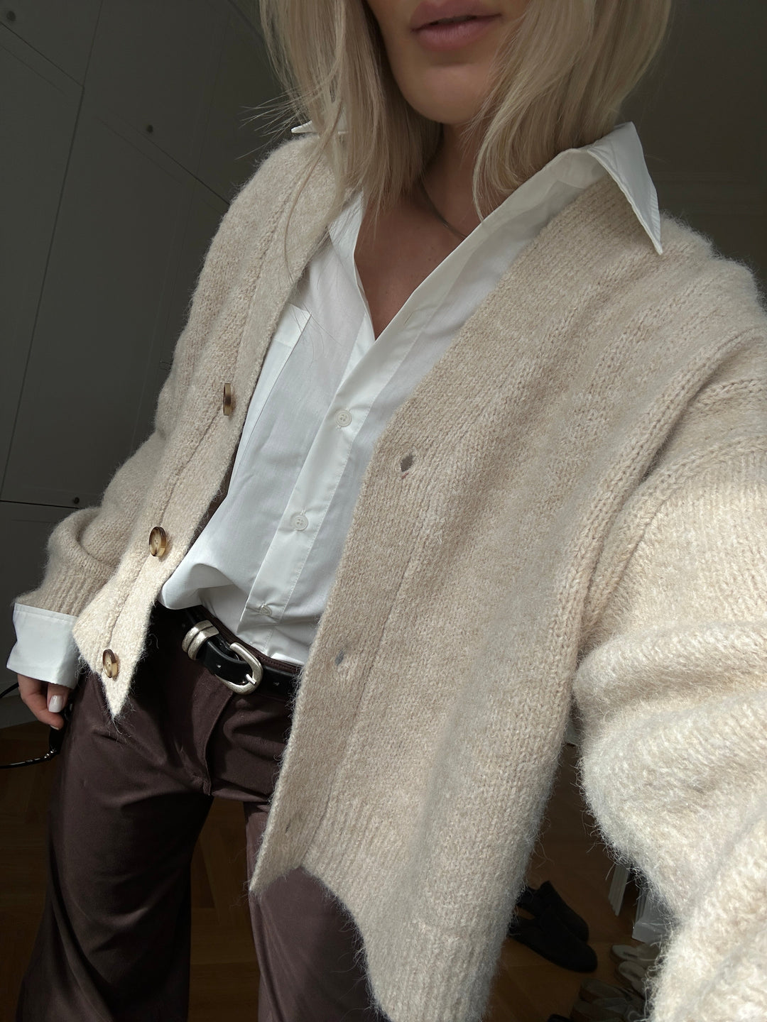 Noella - N-Laiana Knit Cardigan 16100001 - 023 - Beige