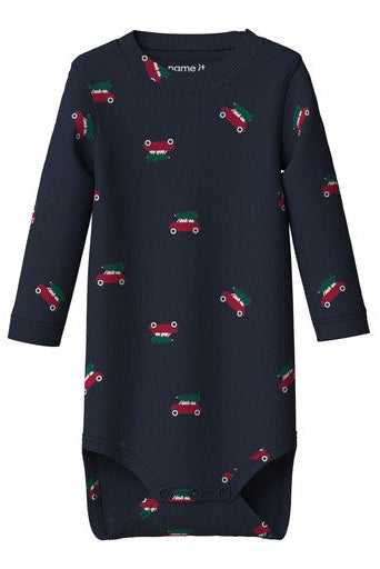 Name It - Nbmristmas Ls Body - 5209233 Navy Blazer Cars