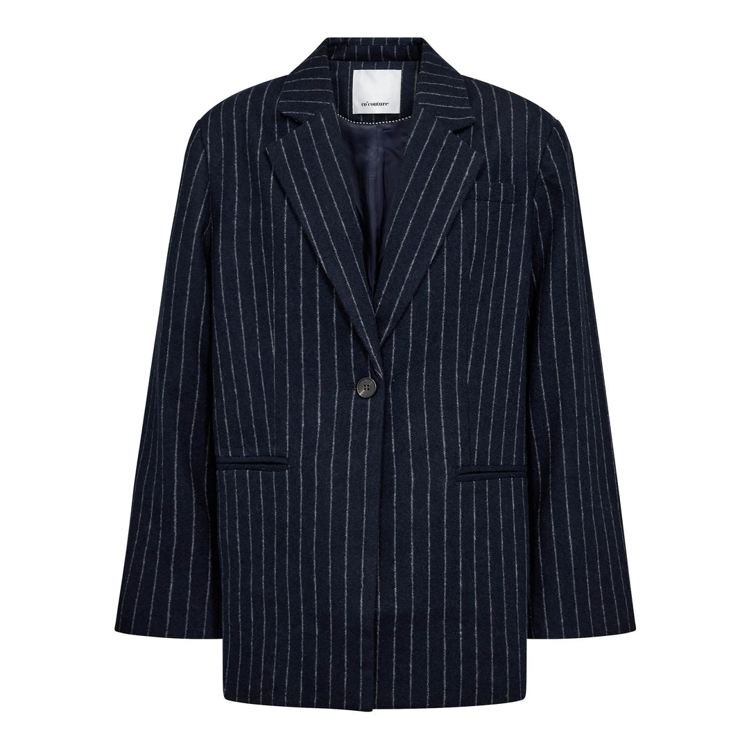 Co´Couture - Naidacc Pin Power Blazer 500133 - 40007 - Navy