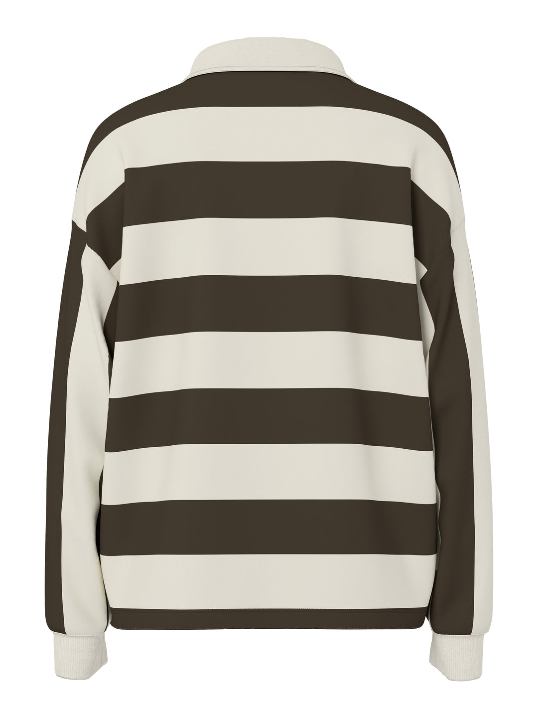 Pieces - Pcfilucca Ls Loose Polo Shirt - 5080297 Delicioso Birch