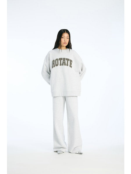 Rotate - Heavy Sweat Crewneck 1158341473 - 1473 Light Grey Melange