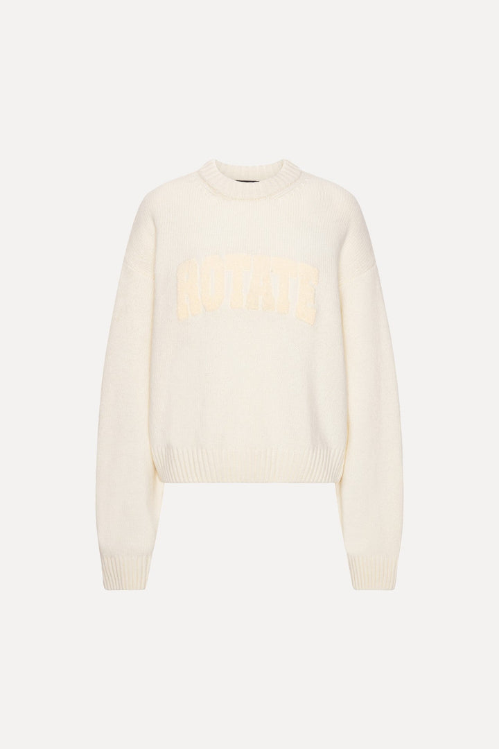 Rotate - Crewneck Sweater 116512857 - 857 Egret