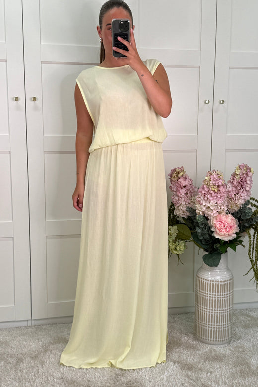 A-bee - Ava Top - Light Yellow Toppe 