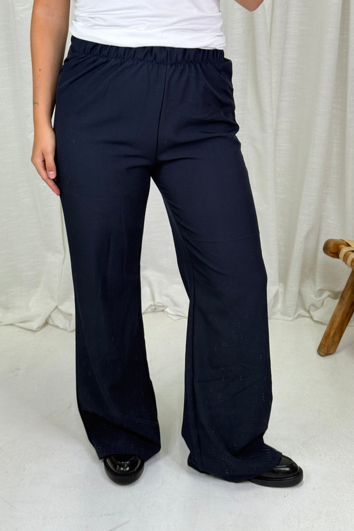 A-bee - Clarice Pants - Navy Bukser 