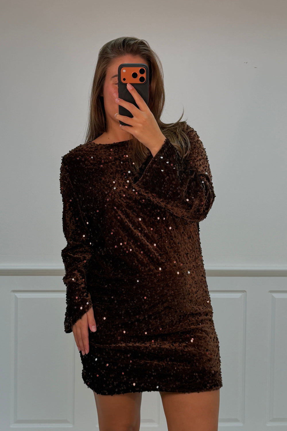 A-bee - Claudiadress - Dark Brown Kjoler 