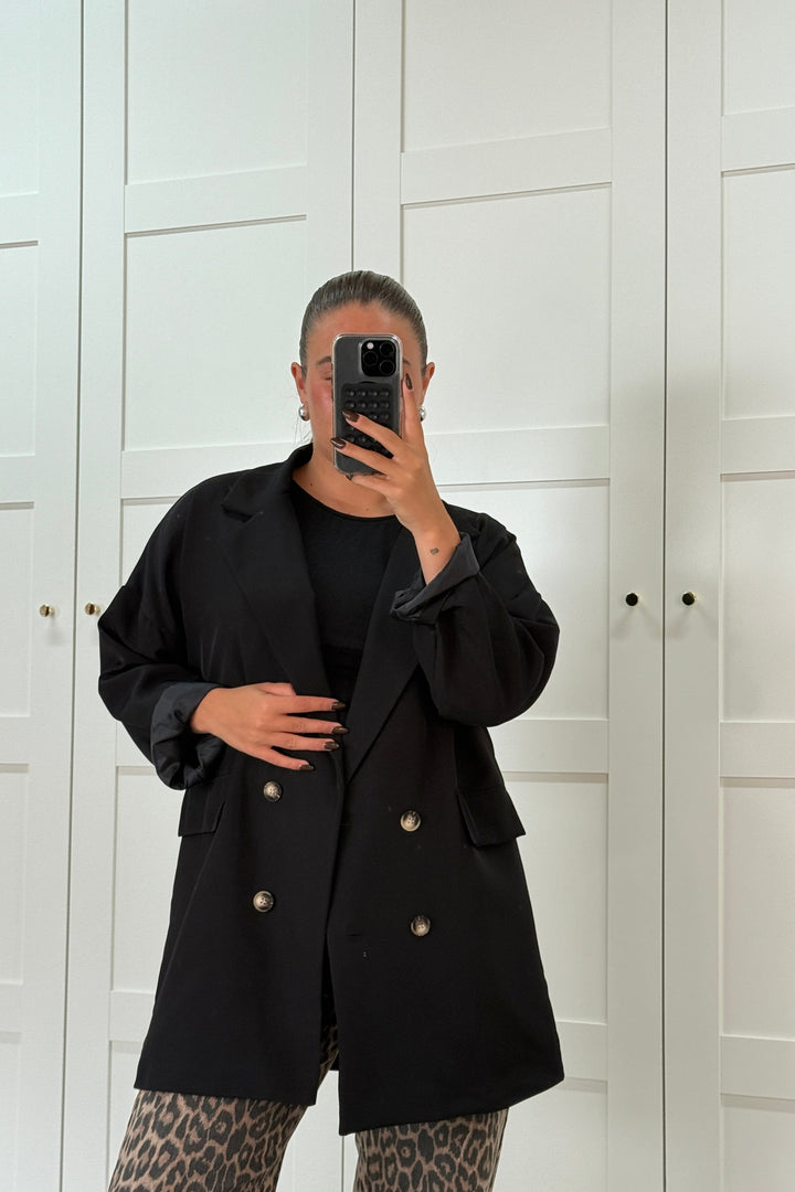 A-bee - Daphne Blazer - Black Blazere 