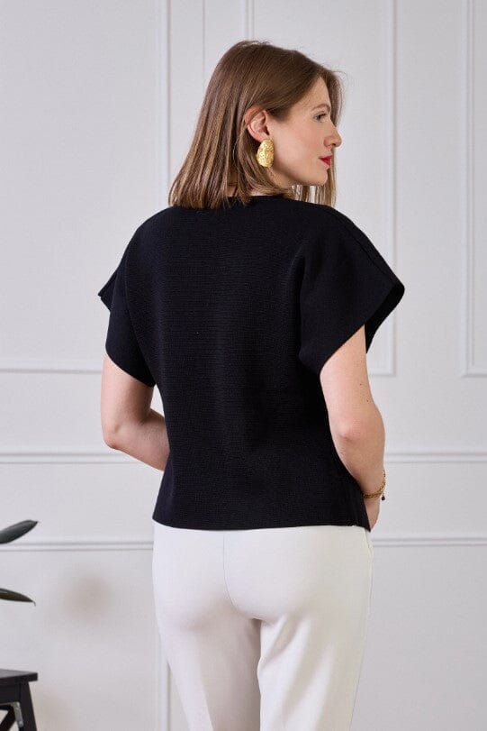 A-bee - Daria Top - Black Toppe 