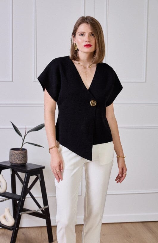 A-bee - Daria Top - Black Toppe 