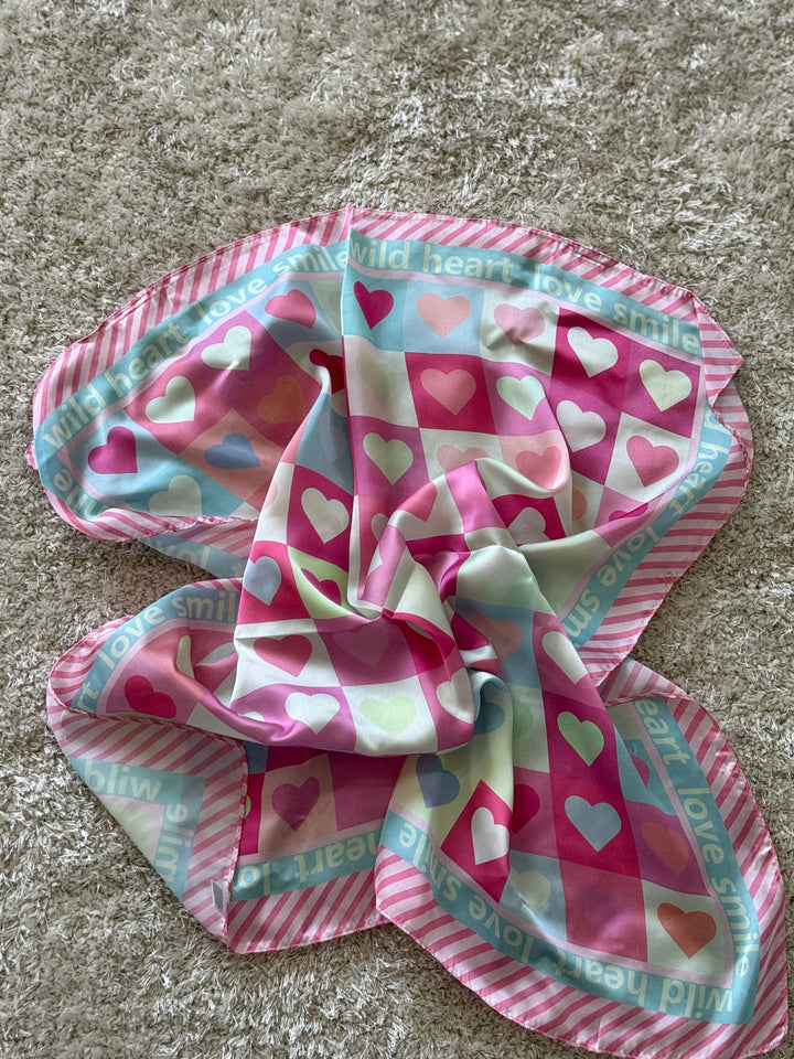 A-bee - Dina Scarf - Fuschia Tørklæder 