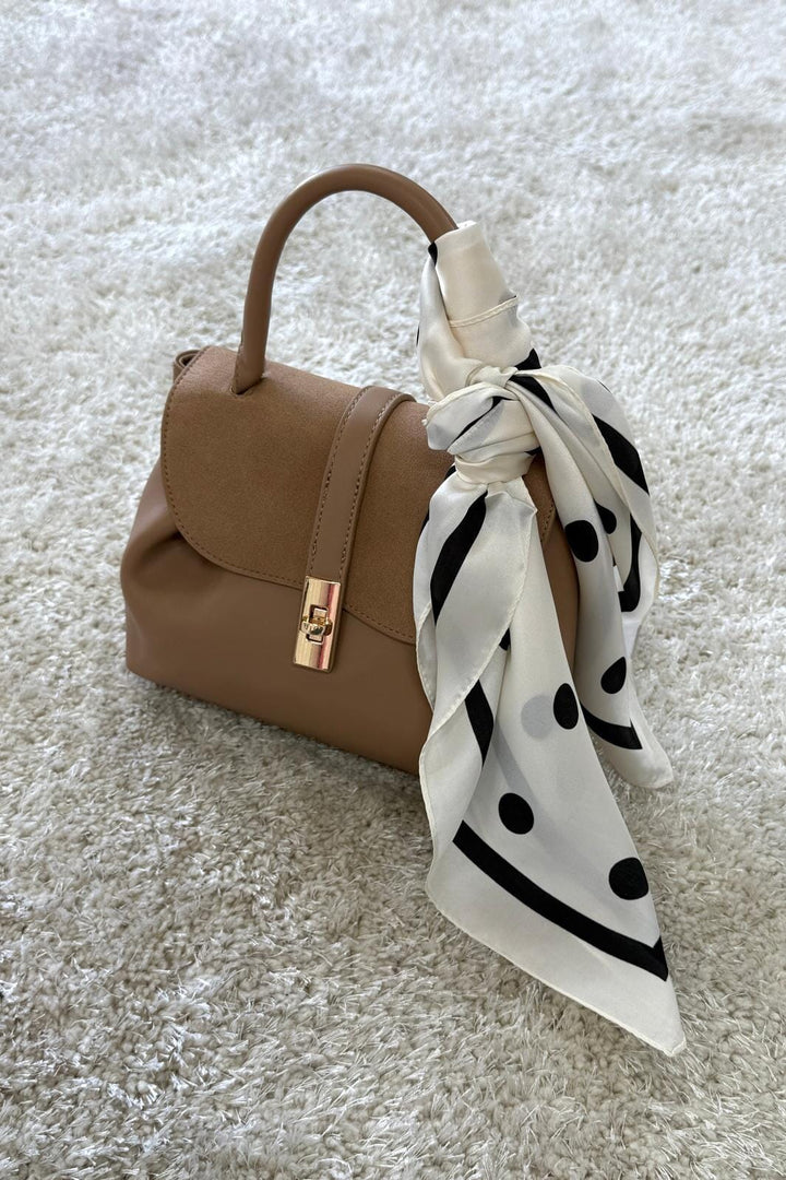 A-bee - Elin Scarf - Cream Tørklæder 