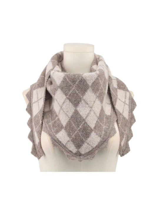 A-Bee - Inaya Scarf - Taupe Tørklæder 