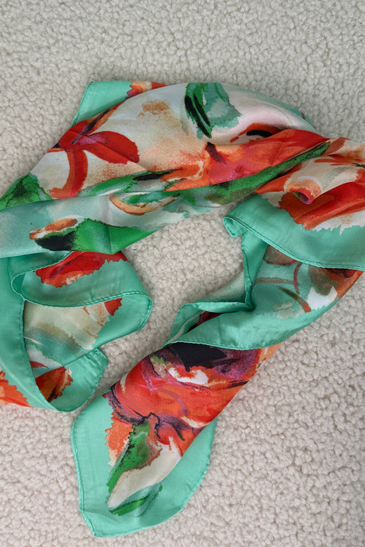 A-bee - Juliska Scarf - Green Tørklæder 