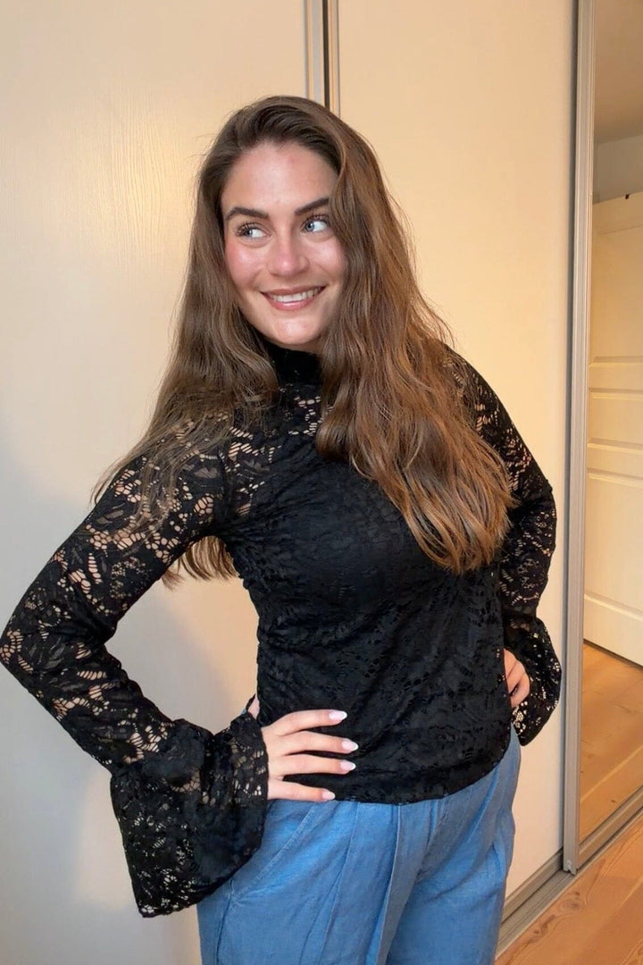 A-bee - Magalieblouse - Black Bluser 