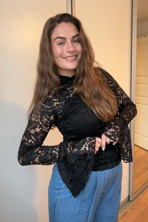 A-bee - Magalieblouse - Black Bluser 