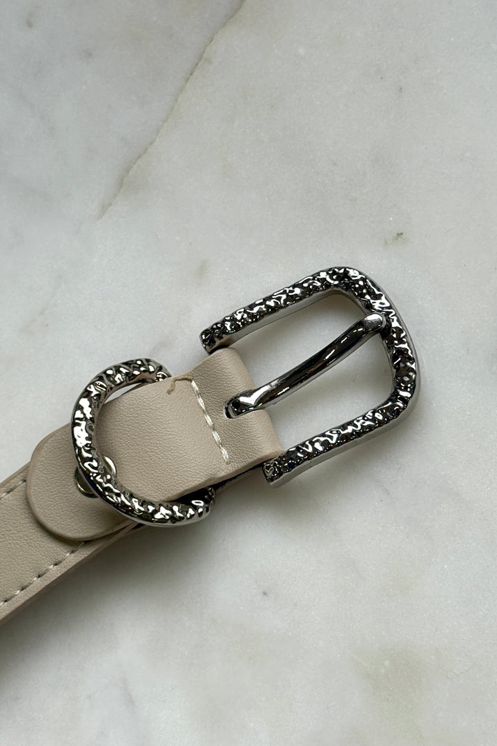 A-bee - Melody Belt - Beige Bælter 